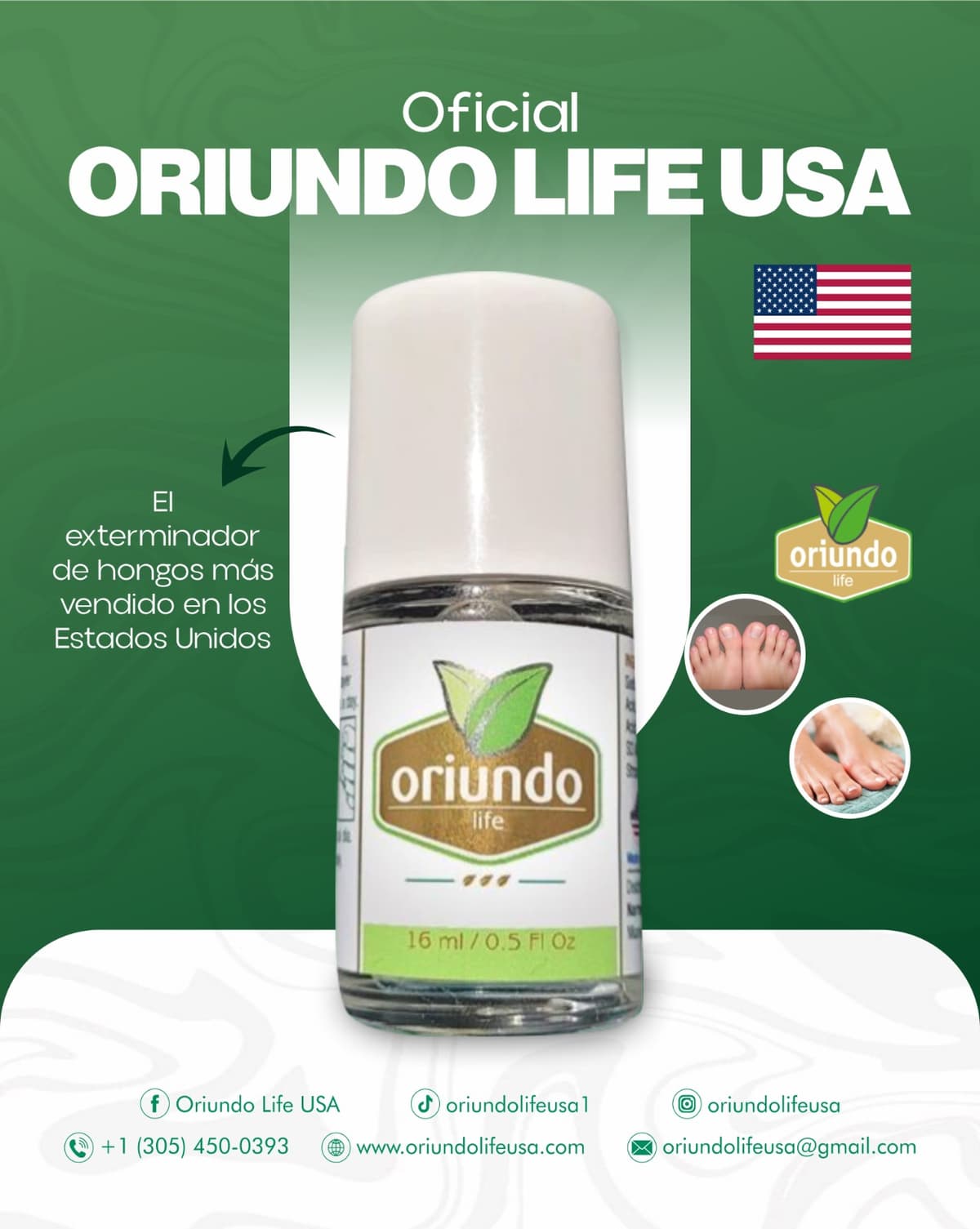 Pomo Oriundo - Tratamiento Natural para Hongos